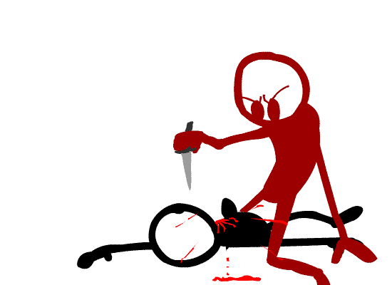 stabbing animated gif