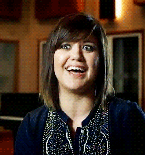 Reaction kelly clarkson i wasnt going to make this GIF - Find on GIFER