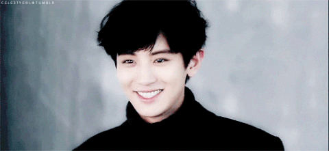 Image result for chanyeol gif