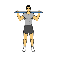 Тренировка кости. Вращения с палкой на плечах. Гифка упражнение с палкой. Упражнения с гимнастической палкой гифки. Прокручивание рук с палкой упражнение.