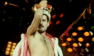 Queen freddie mercury love of my life GIF - Find on GIFER
