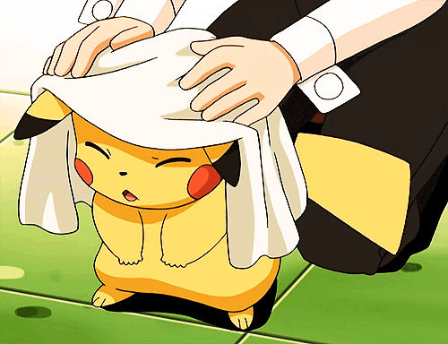 Anime gif poke