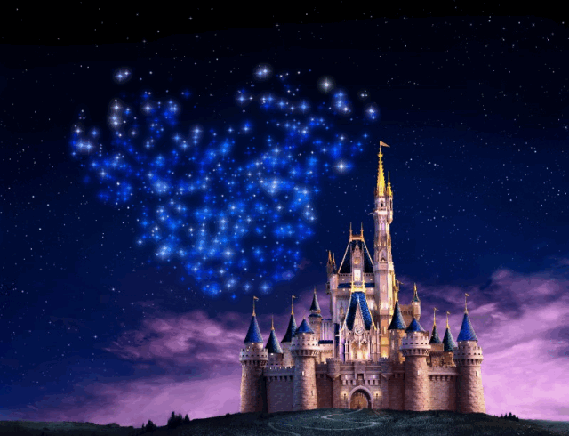 GIF disney disneysparkles castle - animated GIF on GIFER