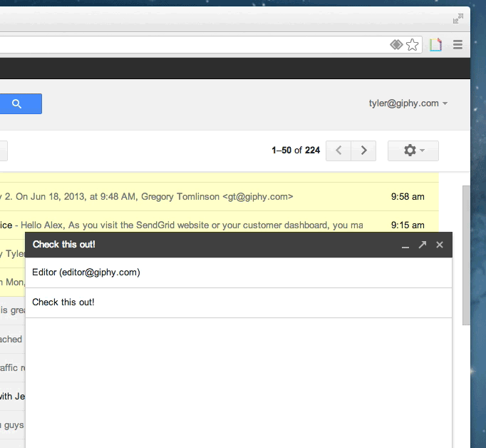 Chrome GIF Find on GIFER