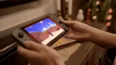 Rústico cerebro Ambiguo Nintendo switch videojuegos GIF en GIFER - de Gakazahn