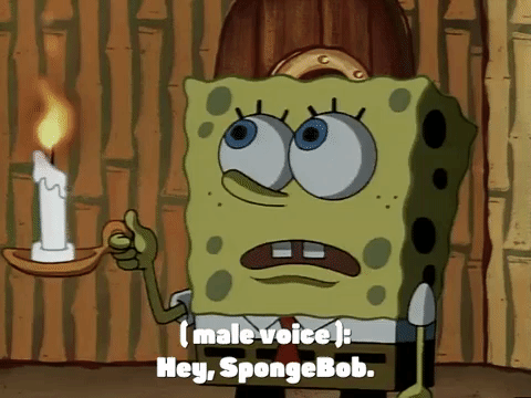 spongebob procrastination gif