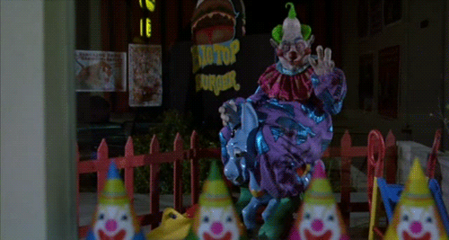 Killer klowns from outer space 1988 GIF - Find on GIFER