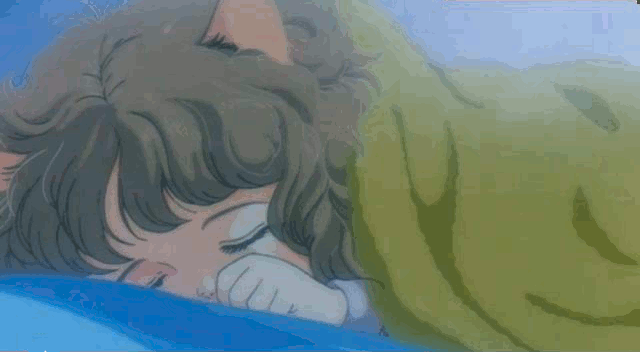 Anime-waking-up GIFs - Get the best GIF on GIPHY