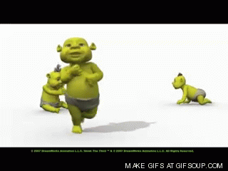 GIF shrek - GIF animado em GIFER