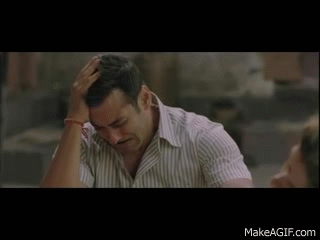 Image result for tere naam gif crying