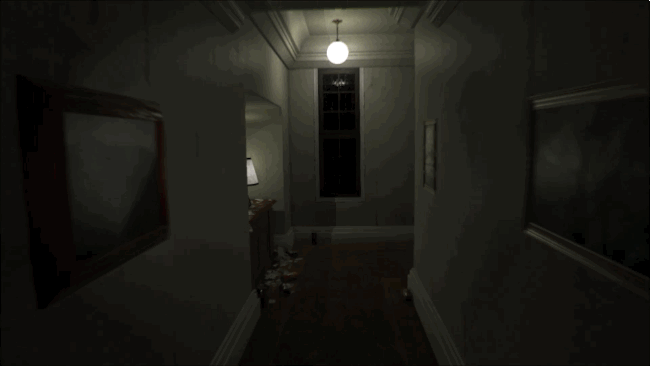 Silent Hills p.t главный герой. Страшная комната коридор.