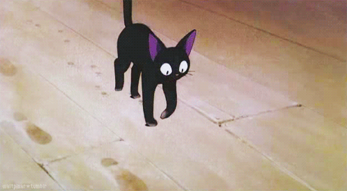 Cute Black Cat Anime Wallpapers  Top Free Cute Black Cat Anime Backgrounds   WallpaperAccess