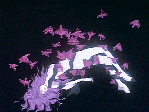 Purple Hair Anime Girl - Discord Emoji
