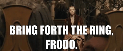The lord of the rings the fellowship of the ring GIF - Find on GIFER