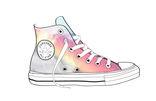 used pink converse