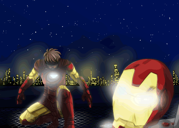 iron man 3 animated gif