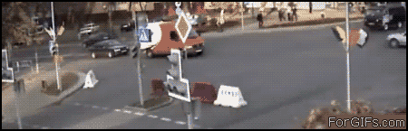 Accident lucky barrel roll GIF - Find on GIFER