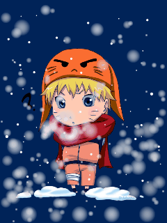 Naruto naruto uzumaki snow GIF - Find on GIFER