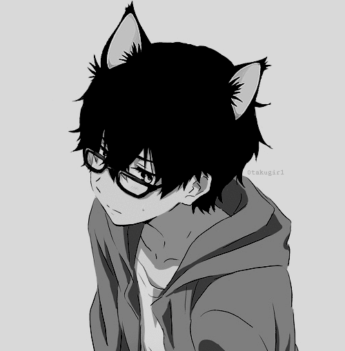 Cute anime guy gif
