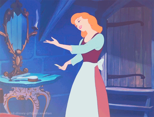 cinderella cleaning clipart animation