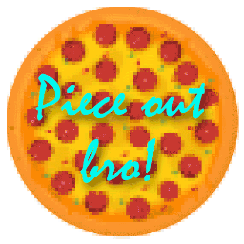 Animated GIF pizza time, share or download. 