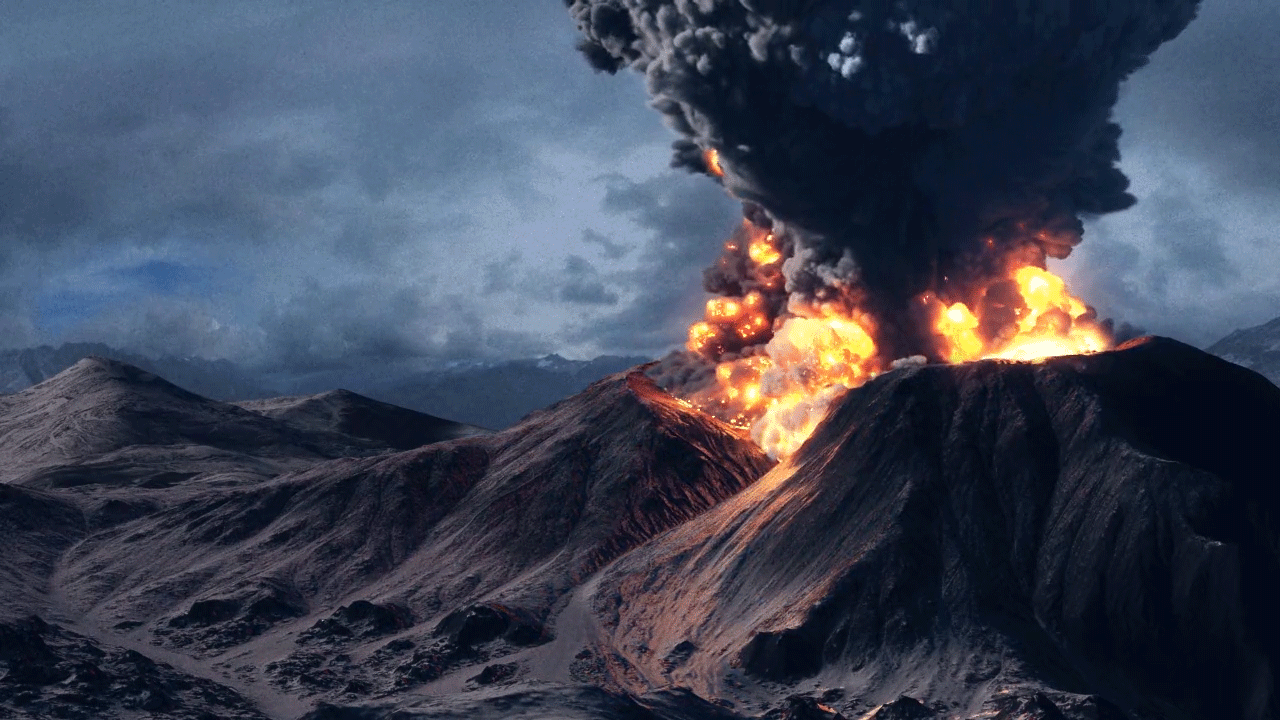 Вулкан кз на андроид. Вулкан извержение 1995. Вулкан Кракатау катастрофа. Извержение вулкана анимация. Вулкан жив.
