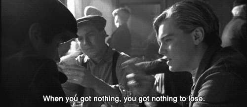 Black and white smoke leonardo dicaprio GIF - Find on GIFER