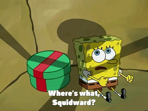 spongebob squarepants gif imagination