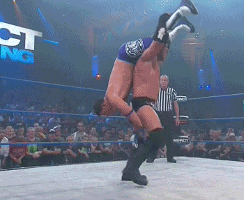 Explosive Wrestling Gifs: AJ Swoggle