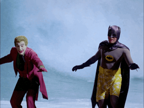 Batman surfing GIF on GIFER - by Hubor