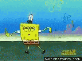 GIF spongebob theme post - animated GIF on GIFER