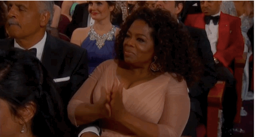 Applause excited oprah GIF - Find on GIFER