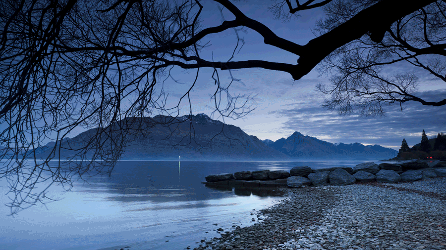 Lake cinemagraph wakatipu GIF Find on GIFER