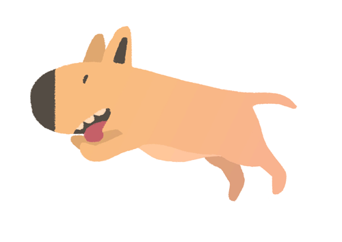 Flat dog