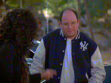 Seinfeld George Costanza GIF - Seinfeld George Costanza Toupee