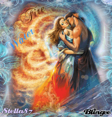 Мужчина и женщина стихии. Картина огонь и лед. Огонь и вода любовь Противостояние. Гифка огонь и вода.