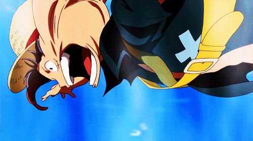 Strong World  One piece gif, One piece luffy, Anime fight