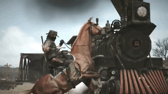 Image result for red dead 2 horse gif