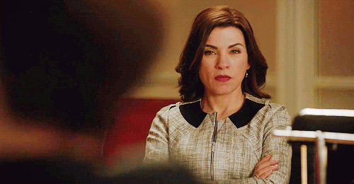 Alicia florrick GIF - Find on GIFER
