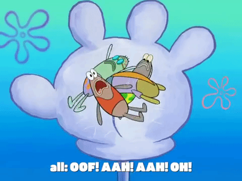 spongebob face freeze mr krabs
