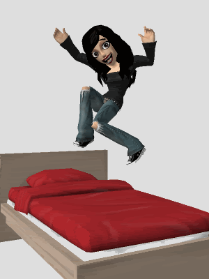 Image result for gif pic of a little girl jumping with joy