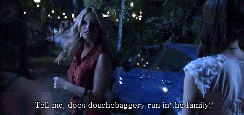 Image result for douchebaggery gif