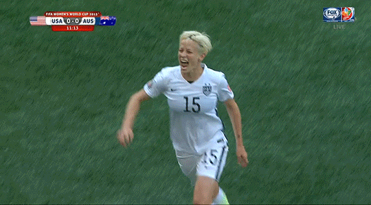 Image result for megan rapinoe gif
