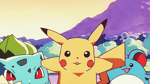 Pikachu anime felicidad GIF - Encontrar en GIFER