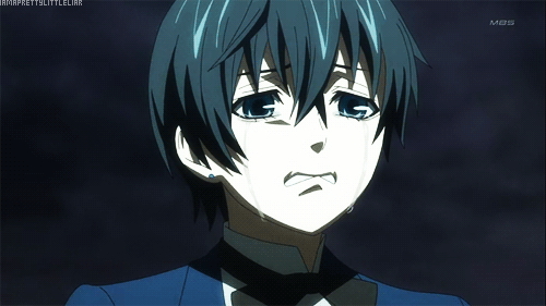 Crying sad anime GIF - Find on GIFER