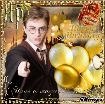 Ballons Anniversaire Harry Potter x 4