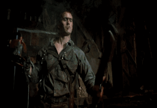 Image result for The Evil Dead gif