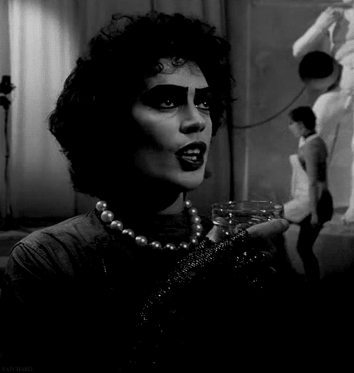 Bebe Black And White The Rocky Horror Picture Show Gif Find On Gifer