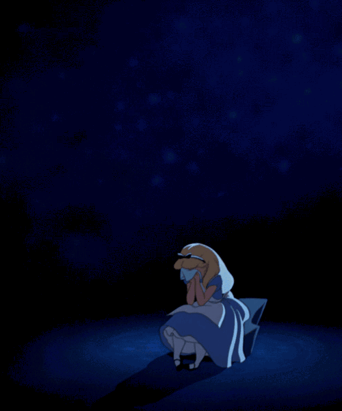 GIF disney alice in wonderland crying - animated GIF on GIFER - by ...