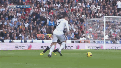 Cristiano Ronaldo Scores Goal Gif - Gif Abyss